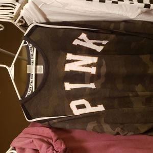 Pink Victoria's Secret sweatshirt